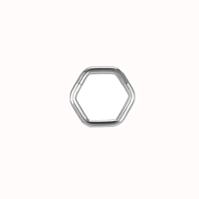 Butterfly Nose Piercing Ring Nase Septum Piercing Ring Titanium Steel Nariz Piercing Ear Cartilage Tragus Goth Piercing Nez Opal Style9