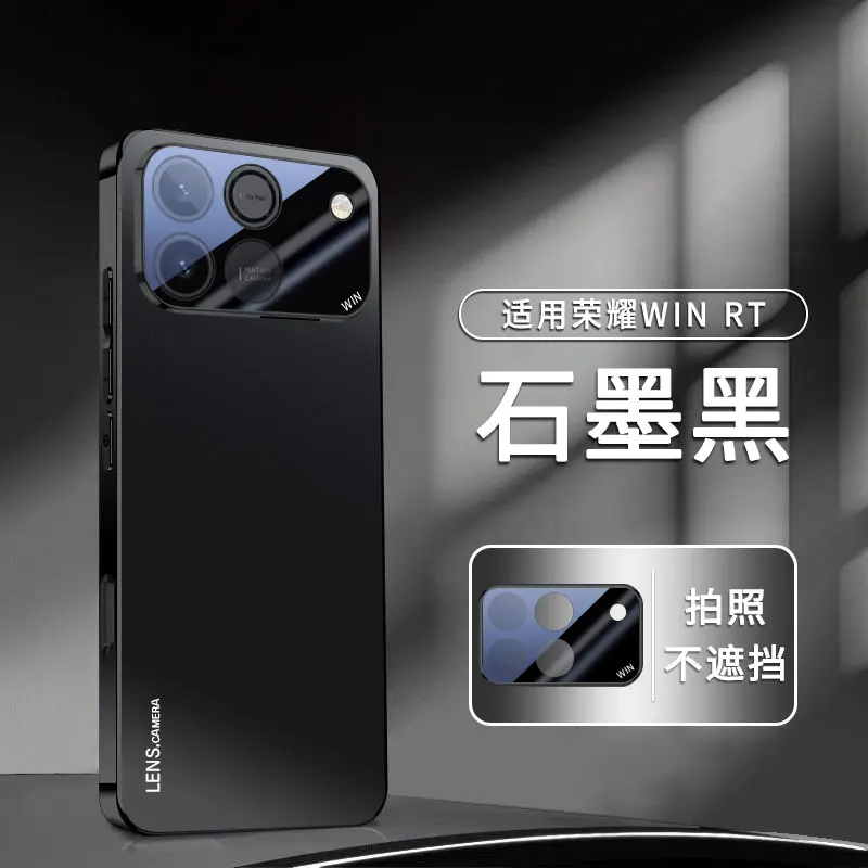 Luxury Electroplated Acrylic Case with Shockproof Bumper and Skin-Feel Lens Protection
