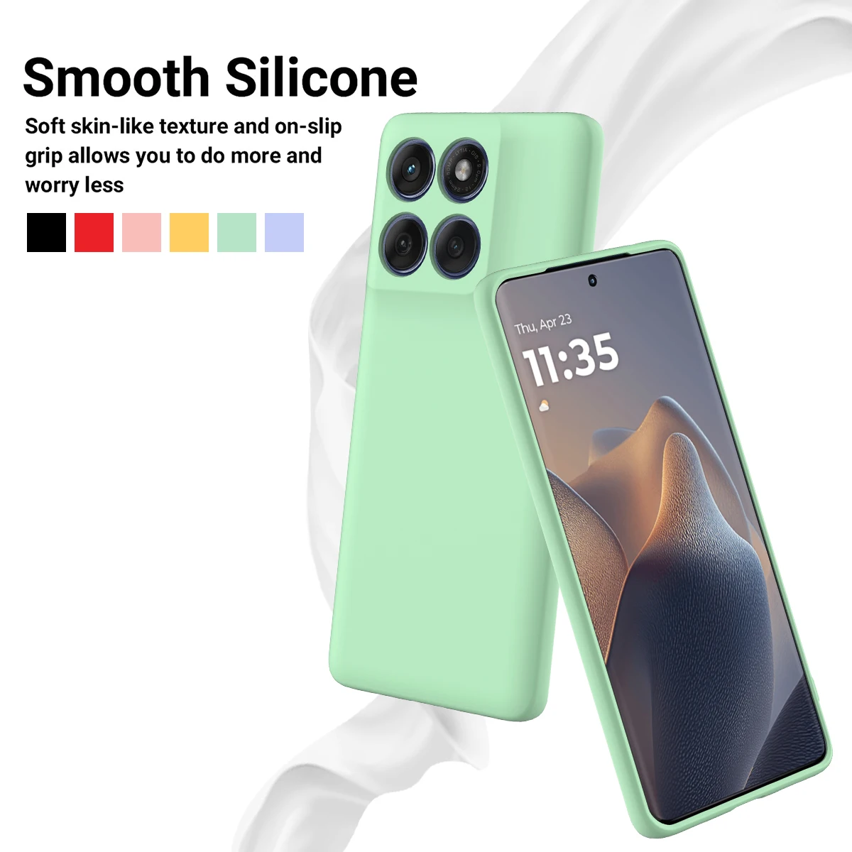 Premium Liquid Silicone Shockproof Case with Lanyard - Luxury Protection