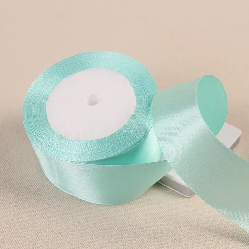 Elegant 40mm Polyester Satin Ribbon - 22 Meters for Gift Wrapping & Home Decor