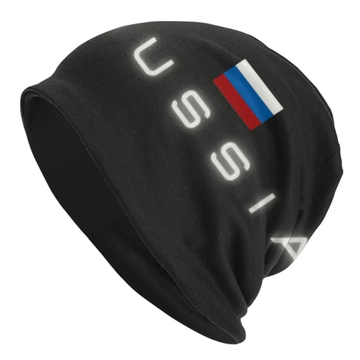 

Russia Flag Skullies Beanies Caps Unisex Winter Warm Knitting Hat Fashion Adult CCCP Russian Proud Bonnet Hats Outdoor Ski Cap