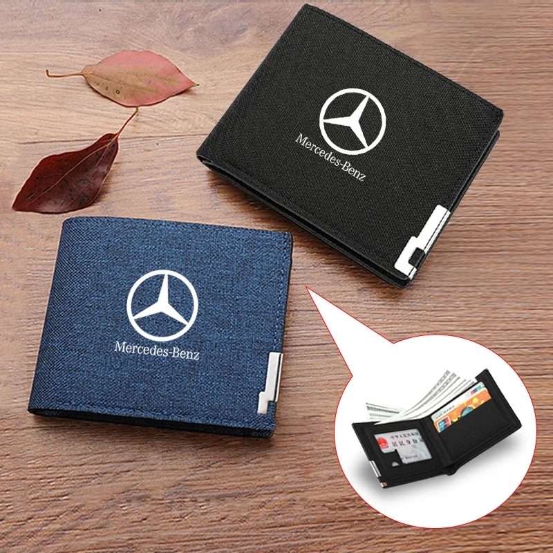 Wallet Mercedes Cartera Amg Cartera Mercedes Benz Cartera De Cuero - Main Image