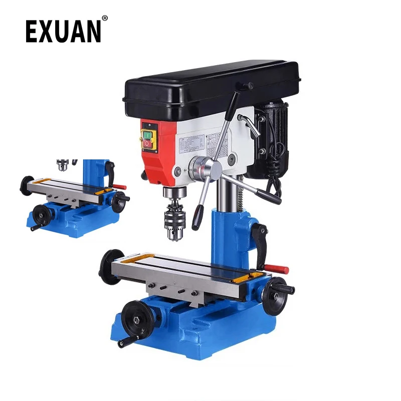 

220V Small Metal Drilling And Milling Machine Woodworking DIY All Copper Wire Mini Drilling And Milling Machine Speed Regulating