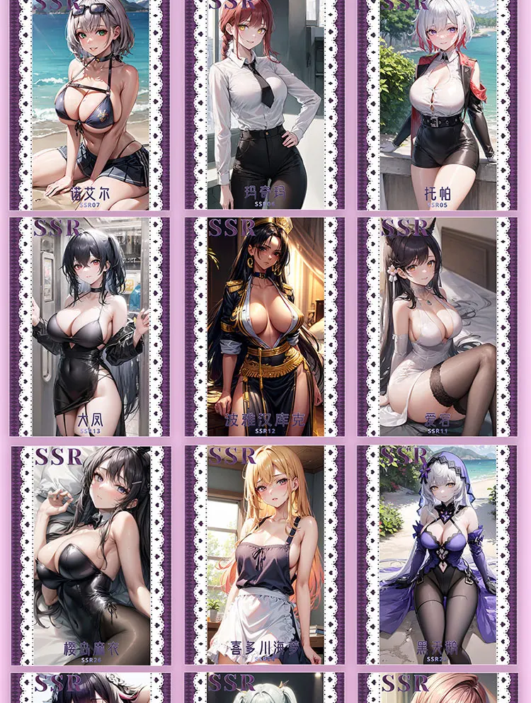 New Goddess Story Waifu Collection Card Anime Girls Party Swimsuit Bikini Feast Booster Box Doujin Toys And Hobbies Gift