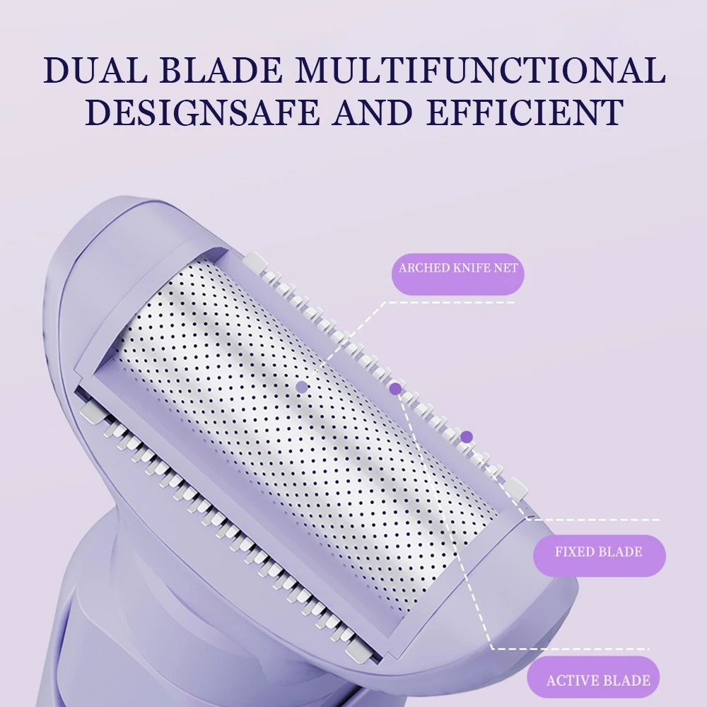 Rechargeable Cordless Electric Hair Trimmer Shaver Epilator