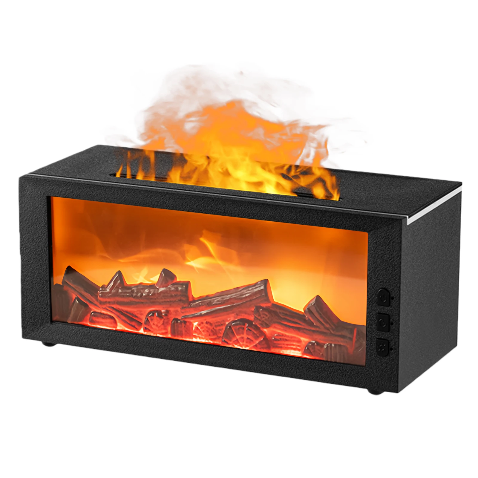 เครื่องเพิ่มความชื้นในอากาศแบบกระจายกลิ่นหอมพร้อมไฟตกแต่ง 7 สี พร้อมฟังก์ชั่นตั้งเวลา เหมาะสำหรับห้องนอน ห้องนั่งเล่น และสำนักงาน 1