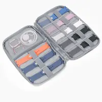 Bracelet Sac pour Apple Montre Sangle Boîte Cas Voyage Montre Intelligente Bracelet Sac De Rangement Boîte Montres Organisateur Bande Titulaire 4