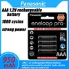 8-64PCSPanasonic Original Eneloop Pro 950mAh AAA battery For Flashlight Toy Camera PreCharged high capacity Rechargeable Battery 1