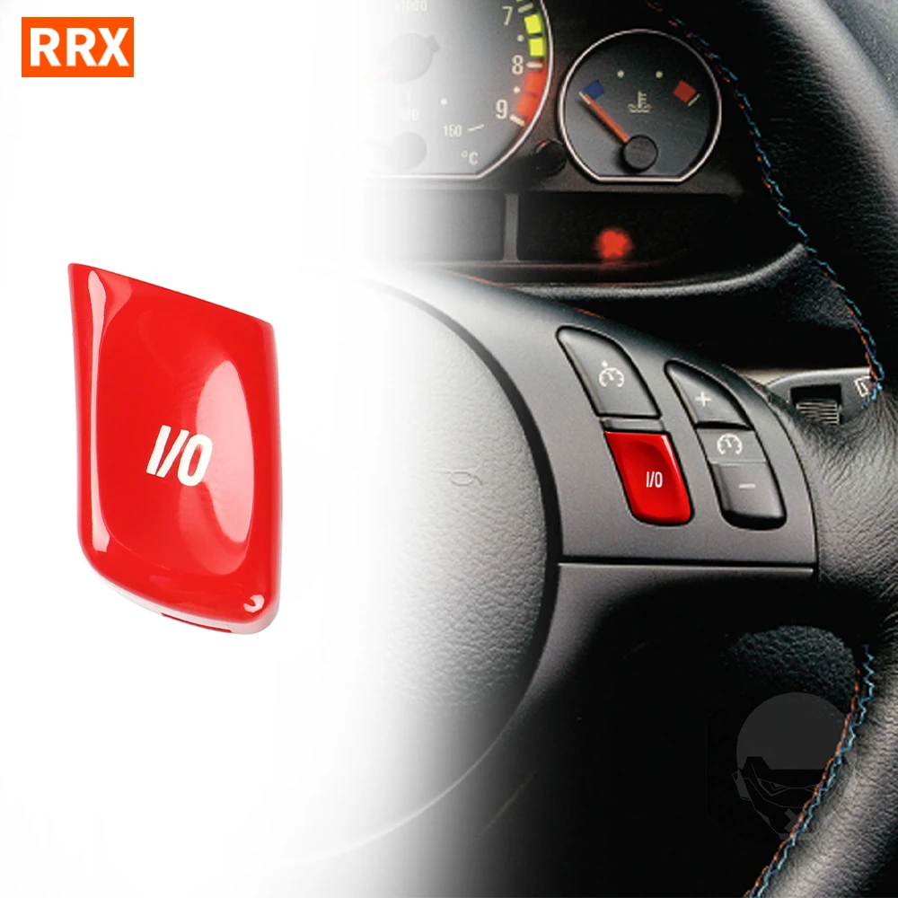 

I/O VO Button Multi-Function Steering Wheel Mode Buttons For BMW 3 Series 1998-2006 E46 M3 2000-2006 Car Interior ABS Accessory