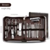 26 Piece Set Stainless Steel Nail Clippers Set Household Nail Cutter Suit With Box Trimmer Grooming Manicure Pedicure Nail Tools 4