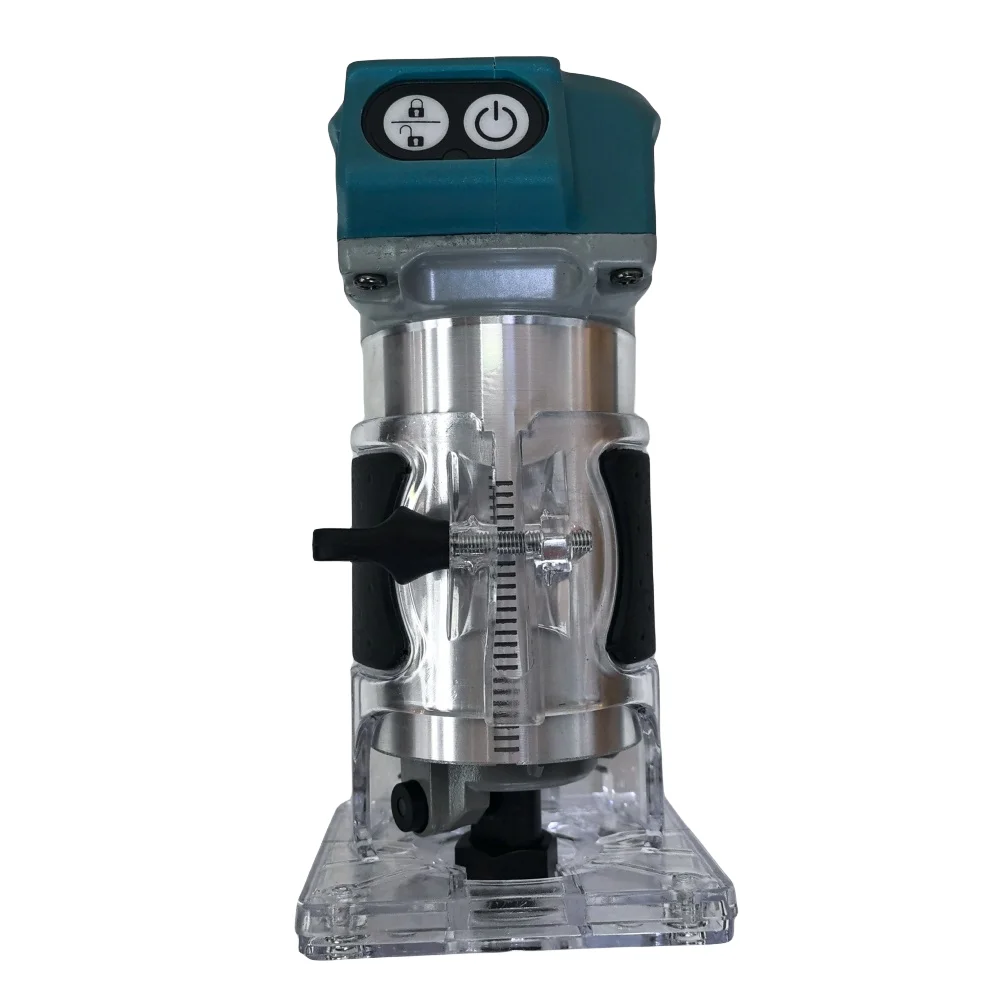 Makita Brushless Electric Trimmer Rechargeable Trimming Machine Multi-function Slotting Tool Carving Machine Woodworking Tool