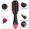 3-in-1 Hair Dryer Brush Volumizer Salon Hot Air Brush Fast Drying Straightening Curling 2
