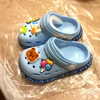 Children Summer Cartoon Cave Hole Sandals Shoes Garden Beach Slippers Sandals Casual Shoes Non-Slip Soft Clogs For Kids Girls 1