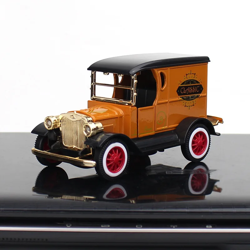 1pc Retro Legierung Auto Modell FT Vintage Auto Metall Ford Auto Geschenk für Junge Sammlung Spielzeug – Detail 2