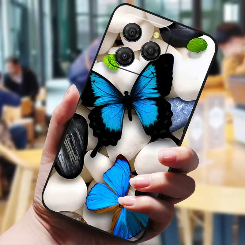 Cartoon Painted Silicone TPU Phone Case - Blackview Shark 9 5G Back Cover Bumper