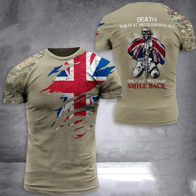 Men's T-Shirt German Army Veteran Soldier Print Summer Street Casual  T-Shirt O Neck Short Sleeve Top Large Size Loose Clothing - AliExpress