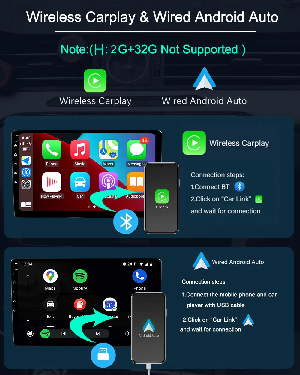 Reproductor Multimedia GPS Navi para Renault Dacia Sandero Duster Logan Dokker 4G Android Auto Radio DSP estéreo Bluetooth Carplay 6