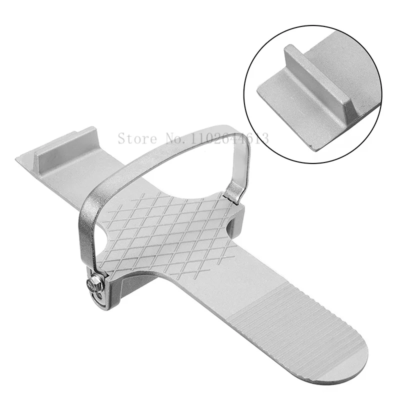 

30cm Aluminium Door Board Foot Lifter Drywall Plaster Sheet Operated Moving Lifter Fitting Tool Easy Hands Free Lifting Tools