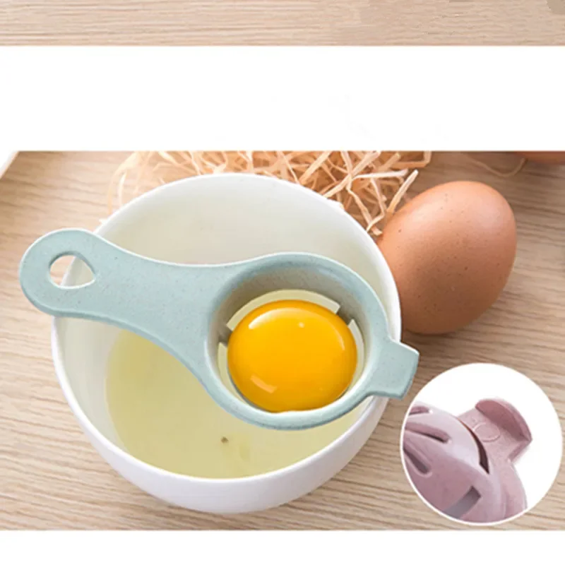 Egg Separator Stem Egg White Separator White and Yolk Filter Kitchen Baking Separator Kitchen Baked Tool Gadgets