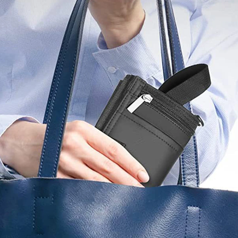 Foldable Cup Carrier Bag with Handle Coffee Mugs Storage Bag Oxford Cloth Universal Bottle Carring Bag Fits Suitcase Handle