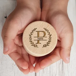 Personalized Engraved Keepsake Box for Baby's First Treasures (P)