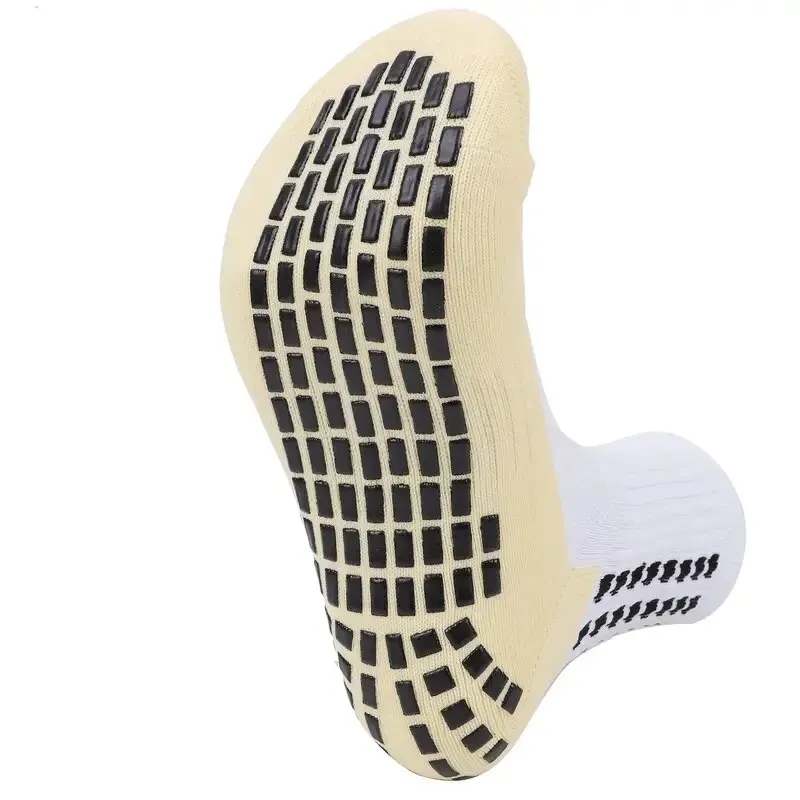 2 Pairs Set Men Grip Soccer Socks and Knee Pads Calf Sleeves Adult Youth Non Slip Leg Shin Guards for Basketball Football Sports Best Sellers In Men's Clothing