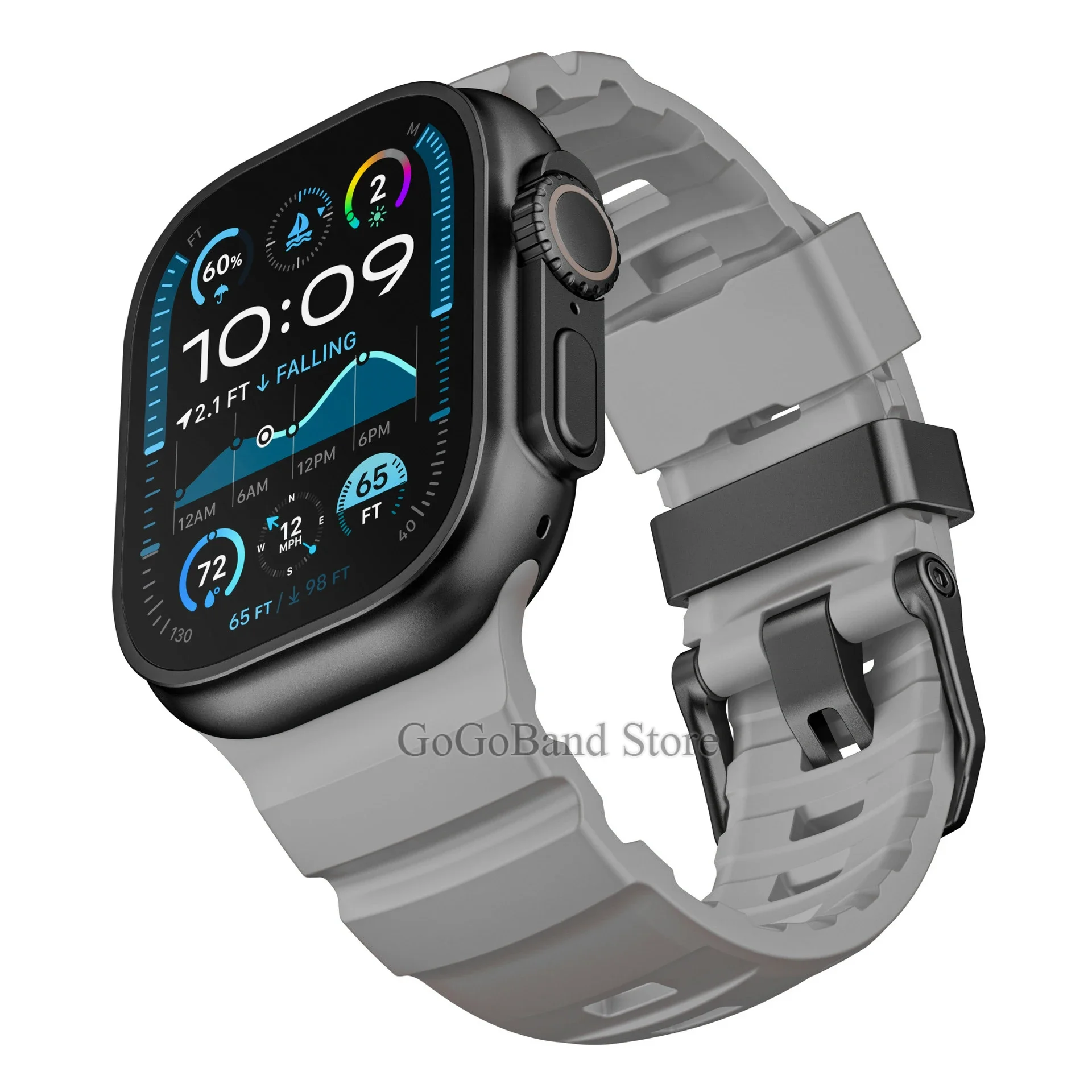 Enhanced Silicone Sports Strap