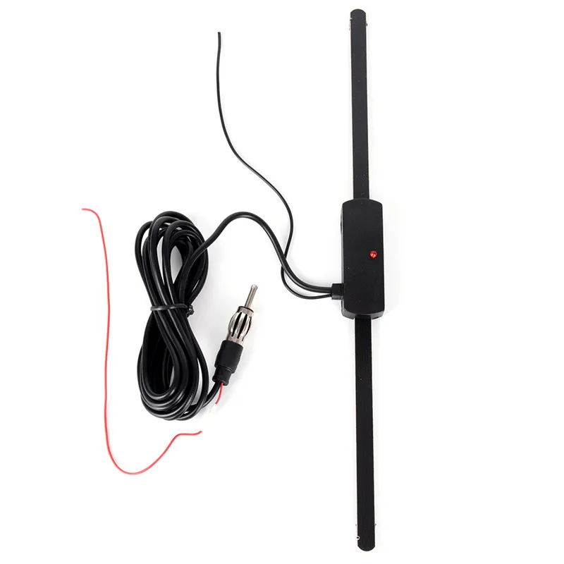 

1pcs Car Radio FM AM Antenna Universal Auto Length Signal Amp Amplifier Marine Car Vehicle Boat RV Signal Enhance Device