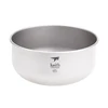 Keith Titanium Bowl Camping Salad Tableware Large Soup Bowls Food Container Outdoor Hiking Travel Picnic Cookware Bowl 1.8L 2
