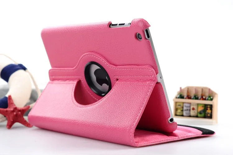 360° Rotating PU Leather Tablet Case with Full Protection and Versatile Stand