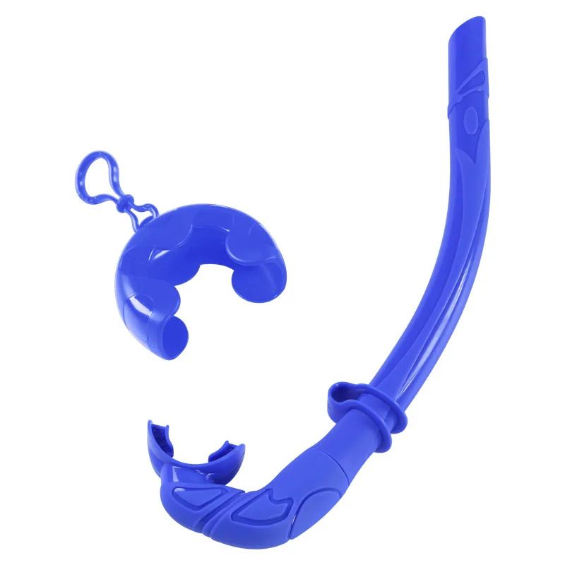 

Wet breathing tube, free diving silicone breathing tube hose, professional snorkeling breathing tube, foldable storage