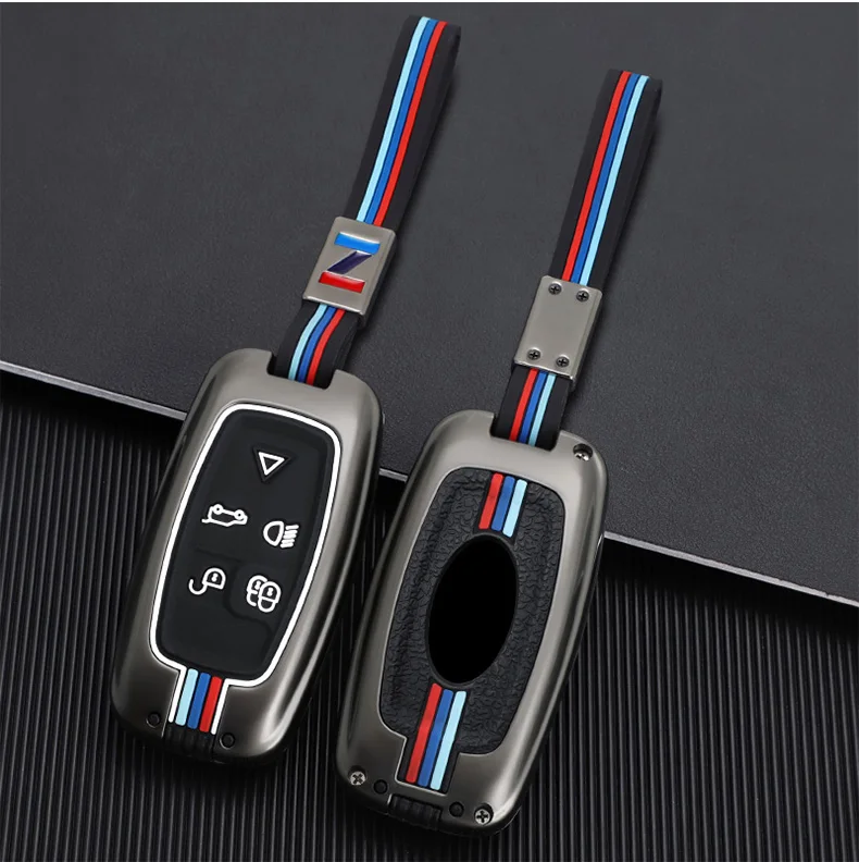 Portachiavi in lega Silicone portachiavi per auto per Land Rover Range Rover Sports 2010 TDV8 2011 Discovery 4 IV LR RR - Sc459d49e2c934ee6ab61abf30a8a5bbbl