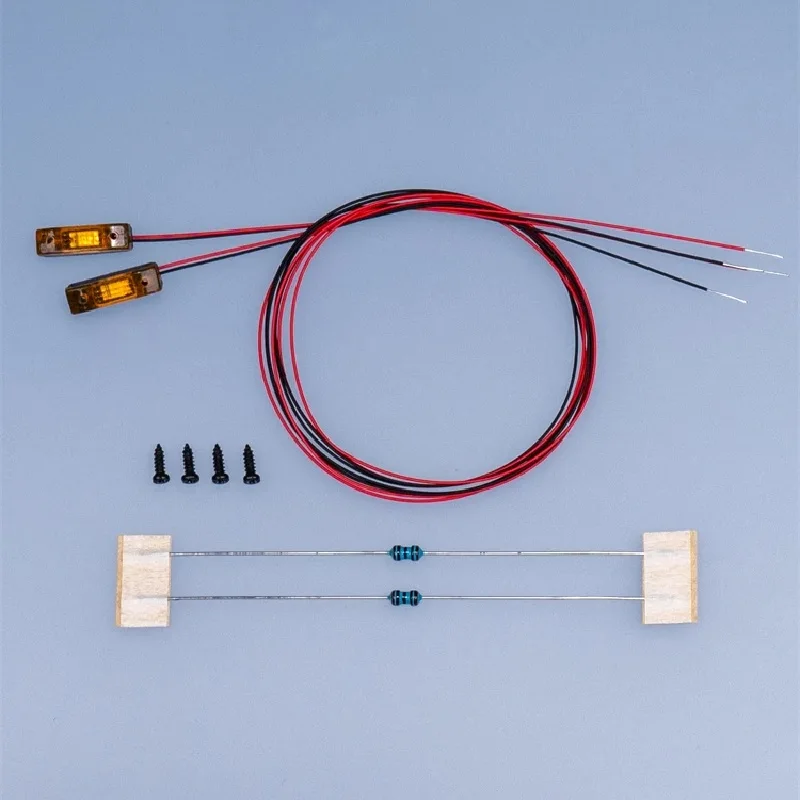 RC 1/14 LED Breitenleuchte Warnlampe für Tamiya Muldenkipper für SCANIA 770 VOLVO BENZ Arocs MAN Tripper Truck DIY Zubehör – Detail 5