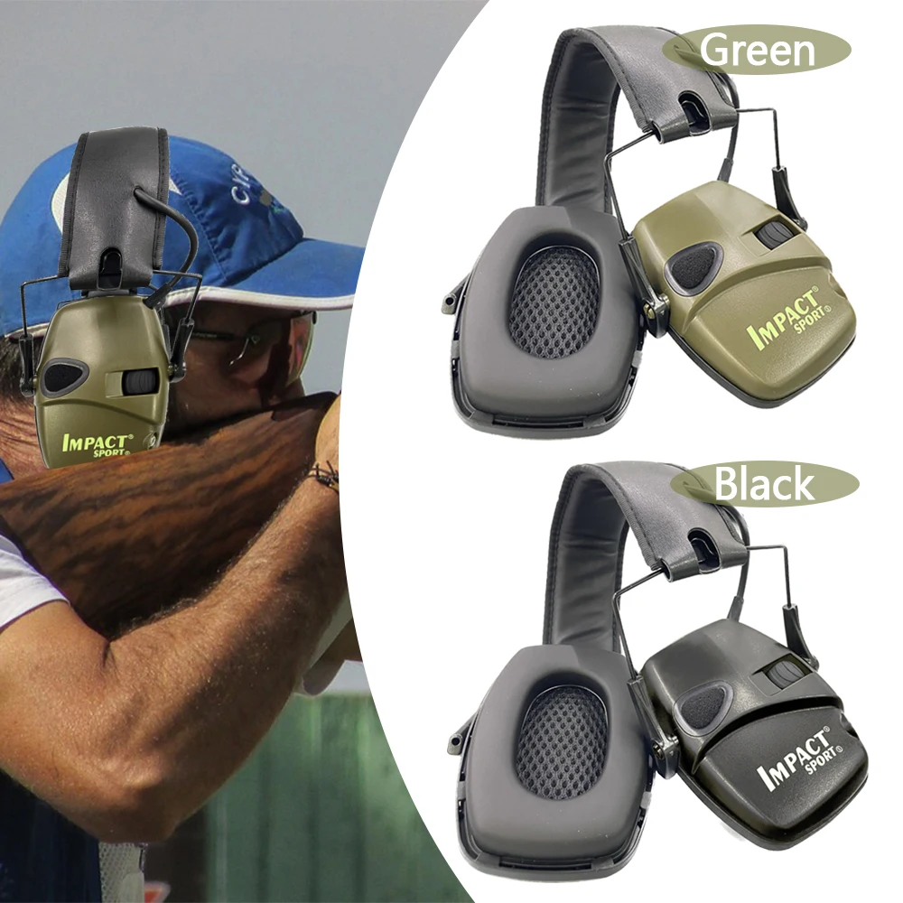 Earmuffs Active Headphones Case Shooting Electronic Hearing protection Headset Noise Reduction hunting headphone