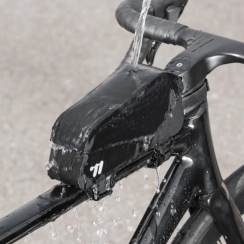 Bike Bag Bicycle Bag Bike Accessory Bike Storage Box WEST BIKING Bike Bag Hook Pouch Magnetic Upper Front Tube Storage Bag Waterproof MTB Bike Riding Frame Cycling Accessories