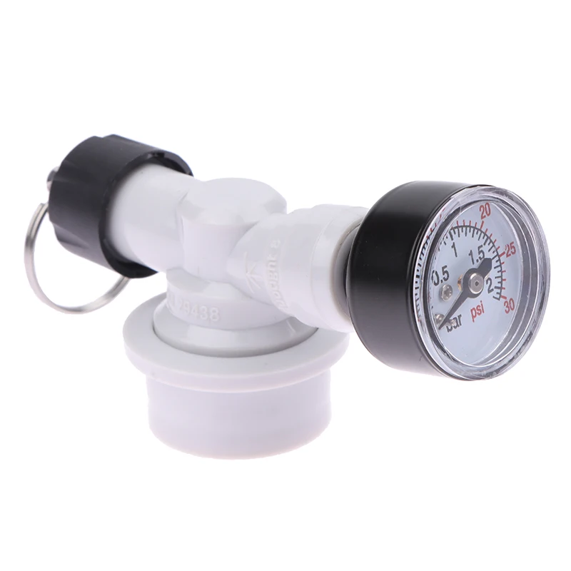 

Шаровой клапан отсоединения Spund Valve G2 пивной аналогичный пивной цилиндр быстрое подключение газа 0-15psi манометр