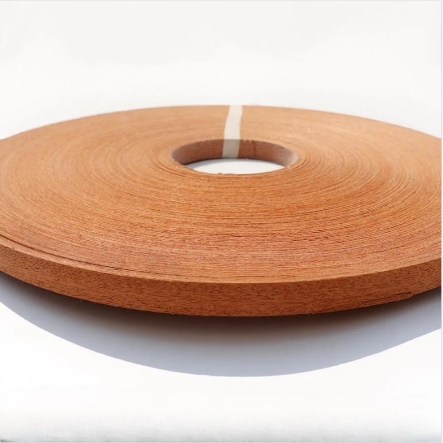 

Ширина 50 м: 20-40 мм, толщина: 0,5 мм, кромка из твердой древесины Сапеле относится к облицовке дерева