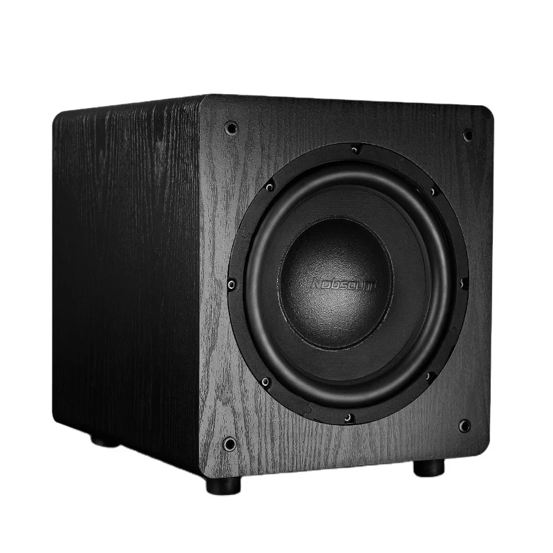150W 4 Ohm 8~10 Inch Amplifier Speaker Subwoofer Audio Wooden Home Theater System Active Sound Speaker Subwoofer