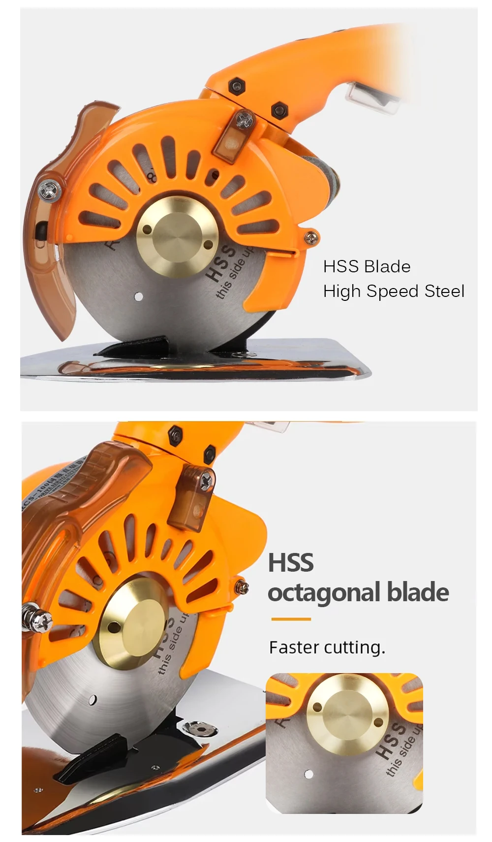 Electric Circular Knife Cutting Machine Servo 100 Direct Drive Electric Shears F