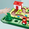 Little Red Riding Hood Smart Hide&Seek Board Games With Solution Skill-Building Puzzle Logic Game IQ Training Toy Children Gift 2