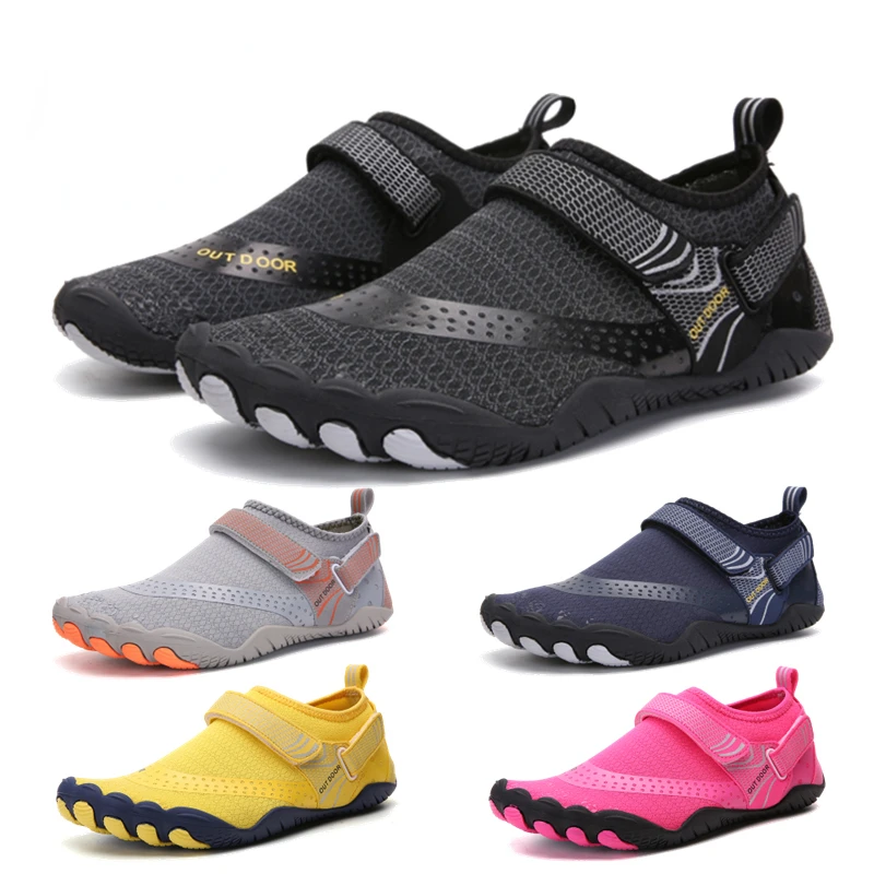 

Quick-Dry Men Wading Shoes Women Water Shoes Breathable Aqua Upstream Antiskid Outdoor Sports Wearproof Beach Sneakers