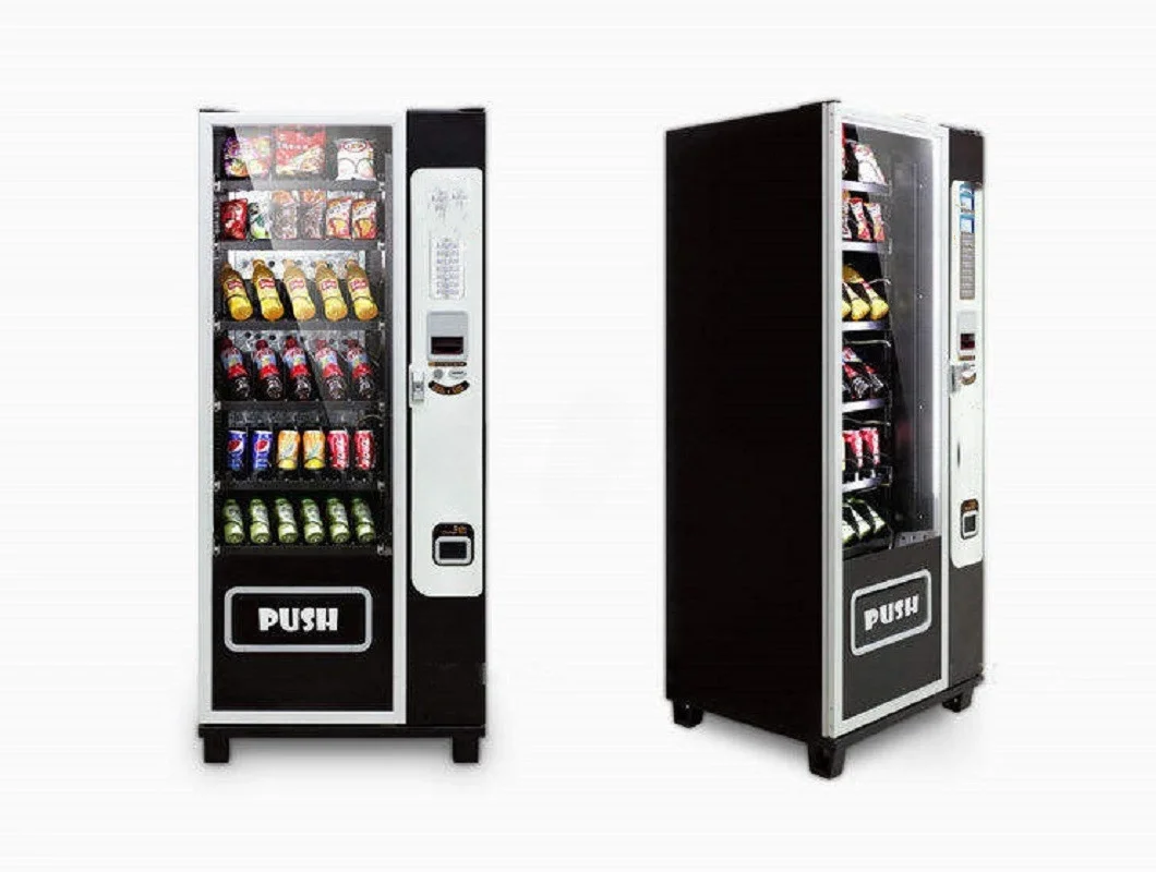 Small Vending Machine 24 Hours Selfservice Drink and Snack Vending Machine For Sell Beverage
