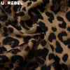 Leopard Print Short Sleeve Cotton Tee Mens Summer High Street Loose Lapel Single Breasted Half-Sleeve Tshirt Men 6