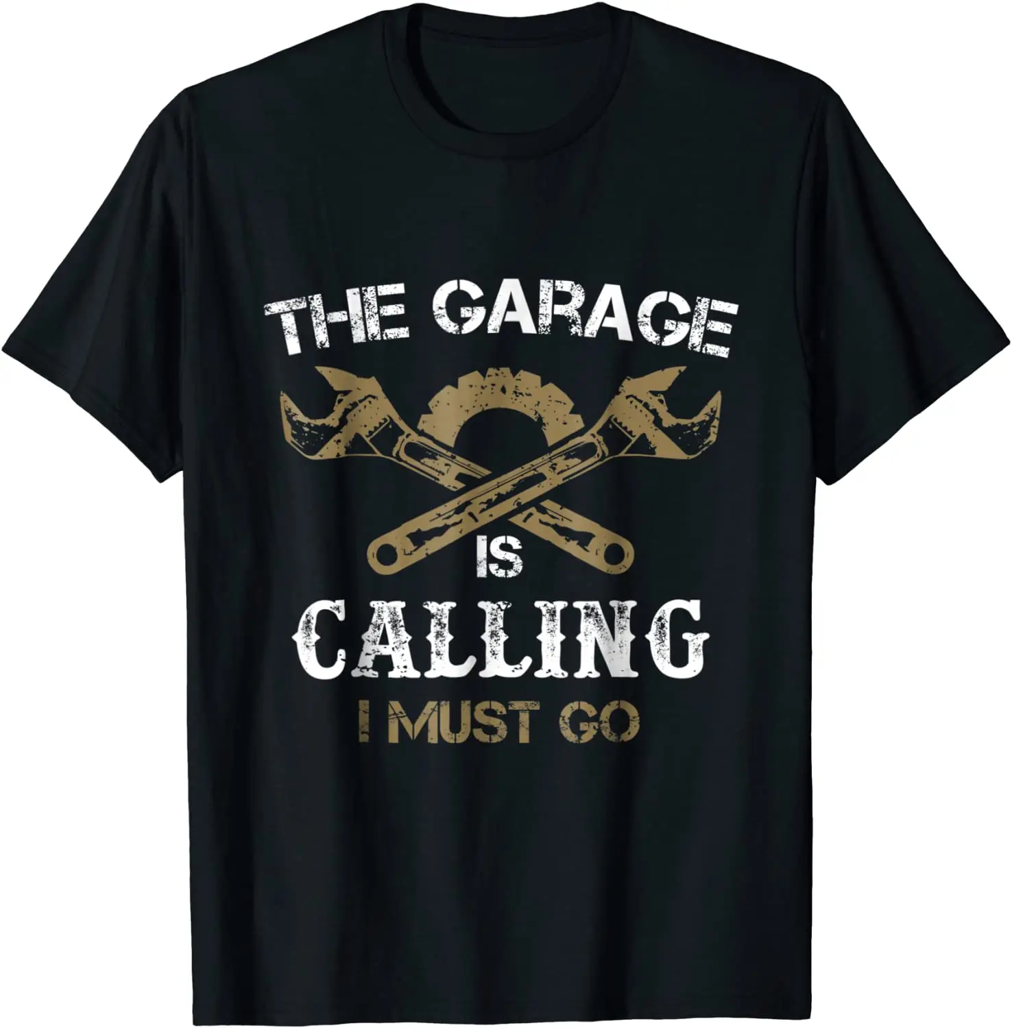 

The Garage Is Calling Mechanic Shirt For Men Funny Gift Tee 3D Printed Top T-shirts Wholesale Cotton Mens T Shirt Group