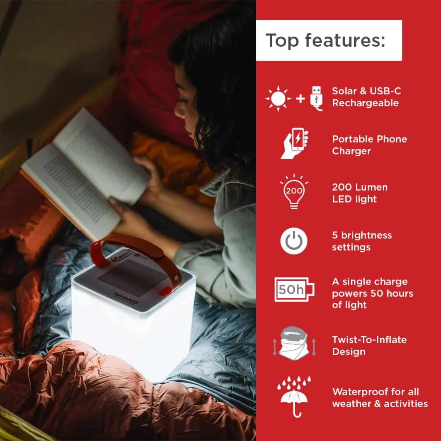 Solar Inflatable Camping Lantern 2