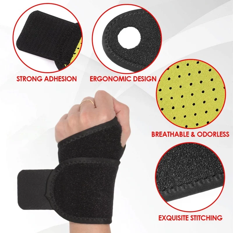 Wrist Brace Wrist Guard Wrist Support Adjustable 1pcs For Gym Training