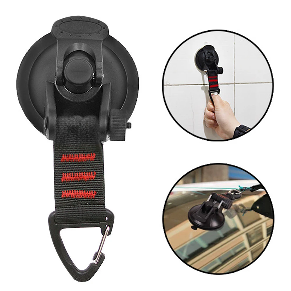 Suction Cup Camping Hook Multifunctional Suction Cup Tent Hook Super Strong Car Car Organizer Holder