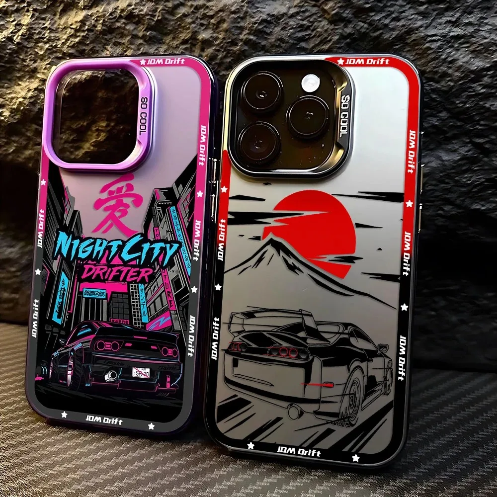 Tokyo Racing JDM Drift Car Matte Phone Case