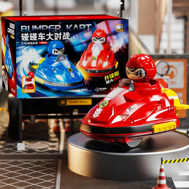 سيارة ممتصة للصدمات تعمل بالتحكم عن بعد لشخصين معر...