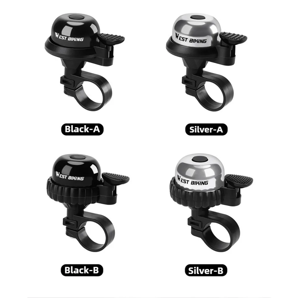 Durable Aluminum Alloy Bicycle Bell for Loud Mountain Bike Ride